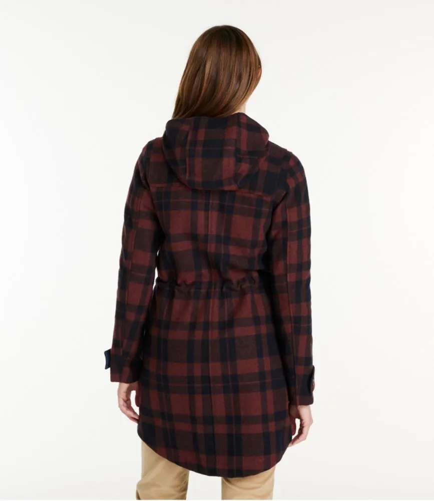 Women's Bean's West End Wool Coat, Pattern