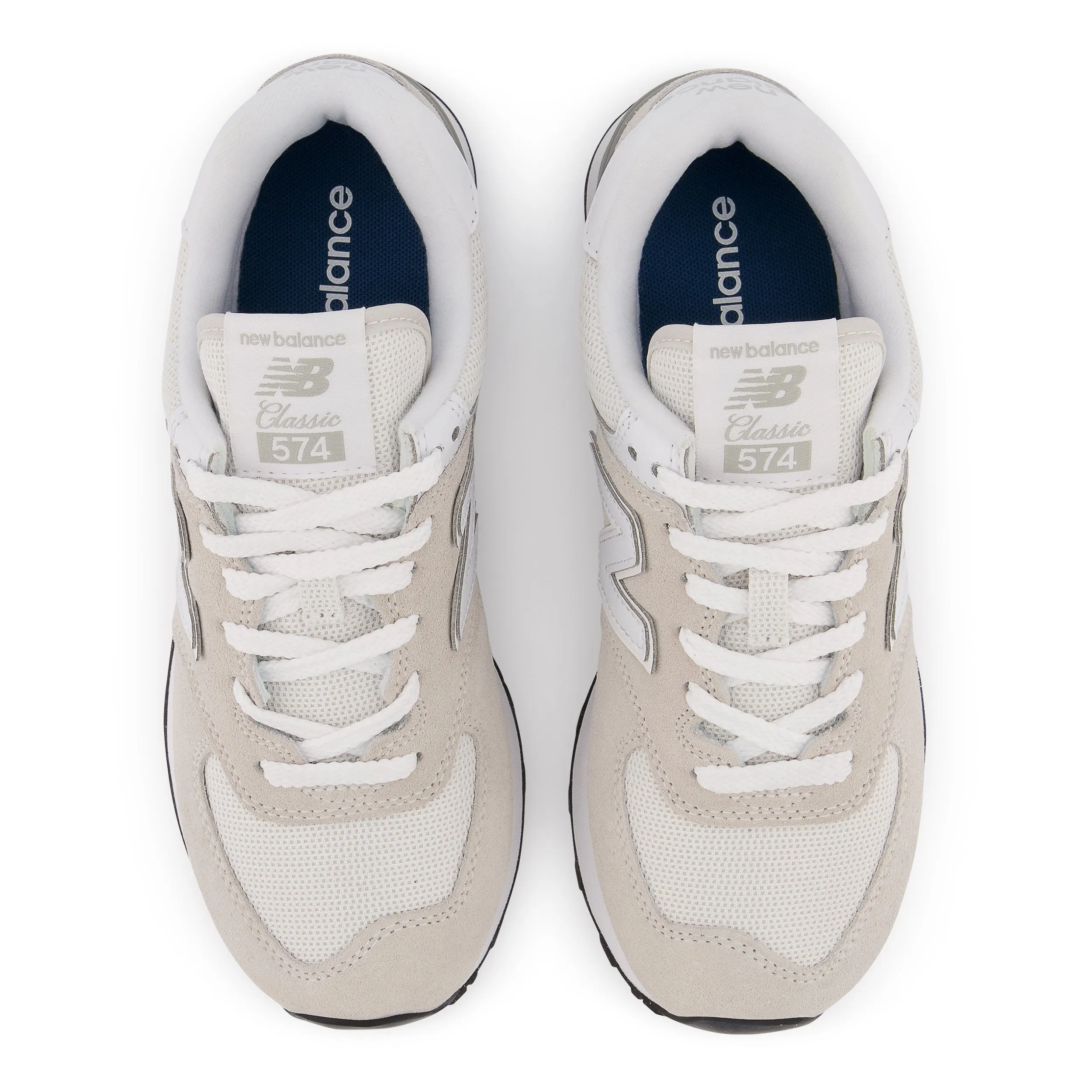  Women's Classic 574 Nimbus Cloud With White Lifestyle Sneaker  