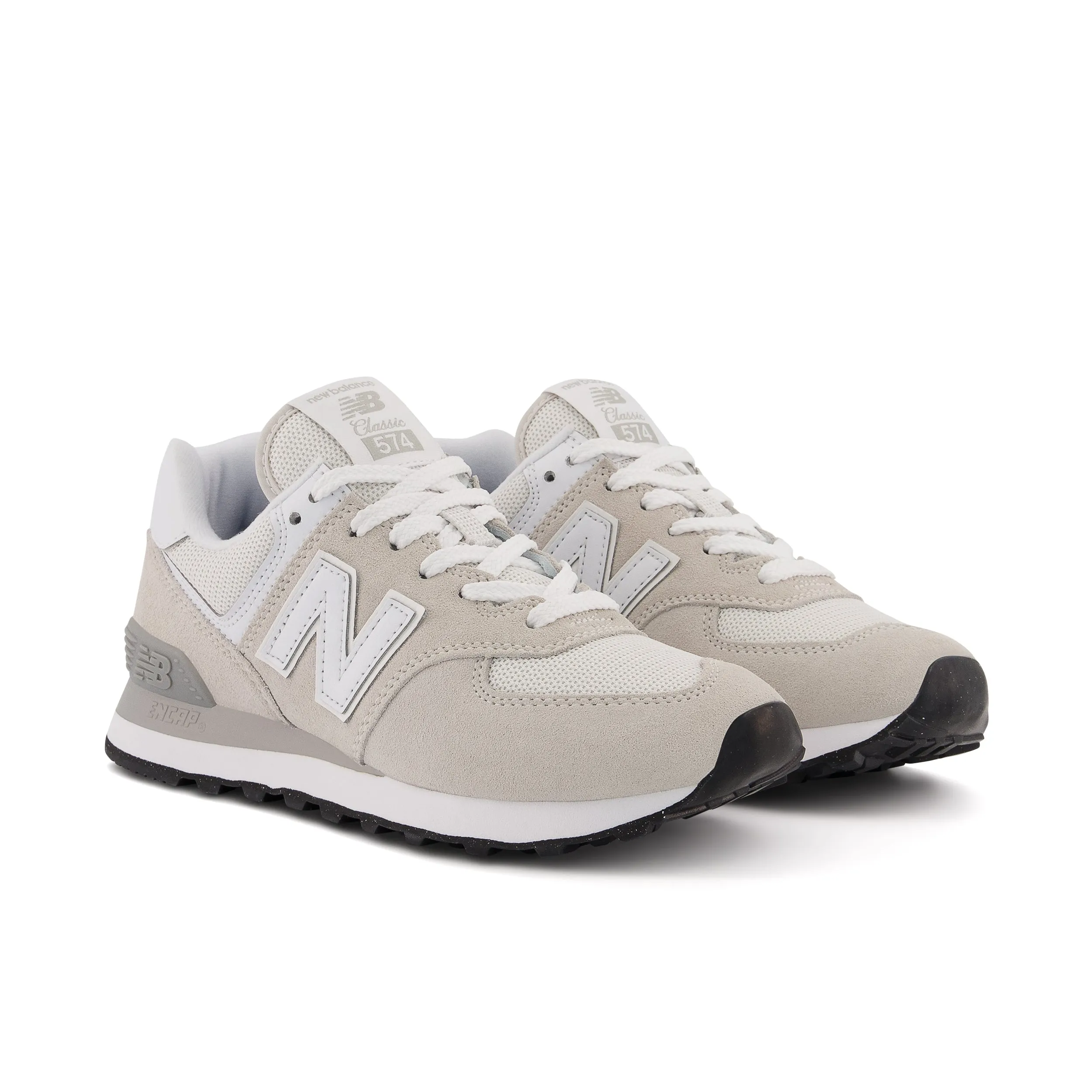  Women's Classic 574 Nimbus Cloud With White Lifestyle Sneaker  