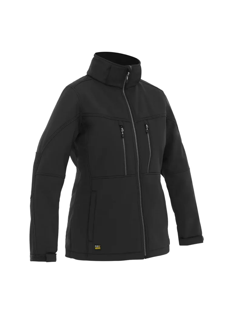 WOMEN’S FLX & MOVE HOODED SOFT SHELL JACKET