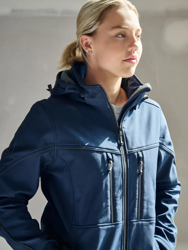 WOMEN’S FLX & MOVE HOODED SOFT SHELL JACKET