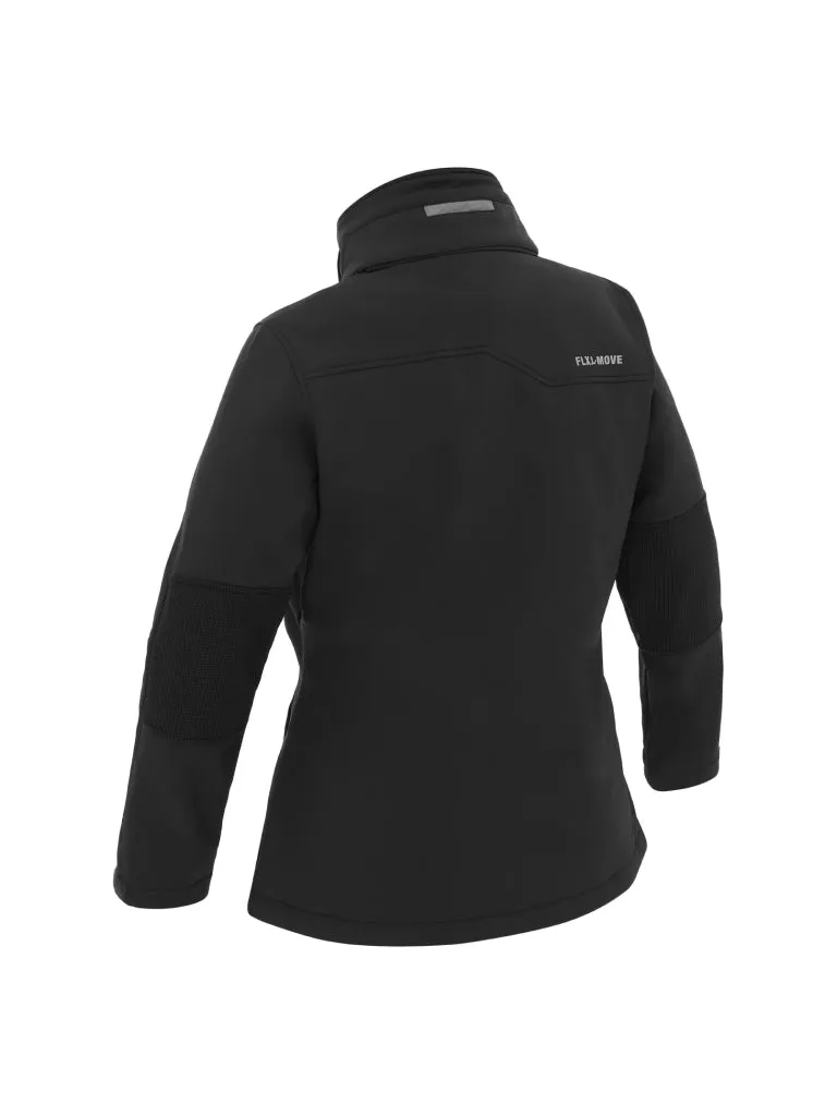 WOMEN’S FLX & MOVE HOODED SOFT SHELL JACKET