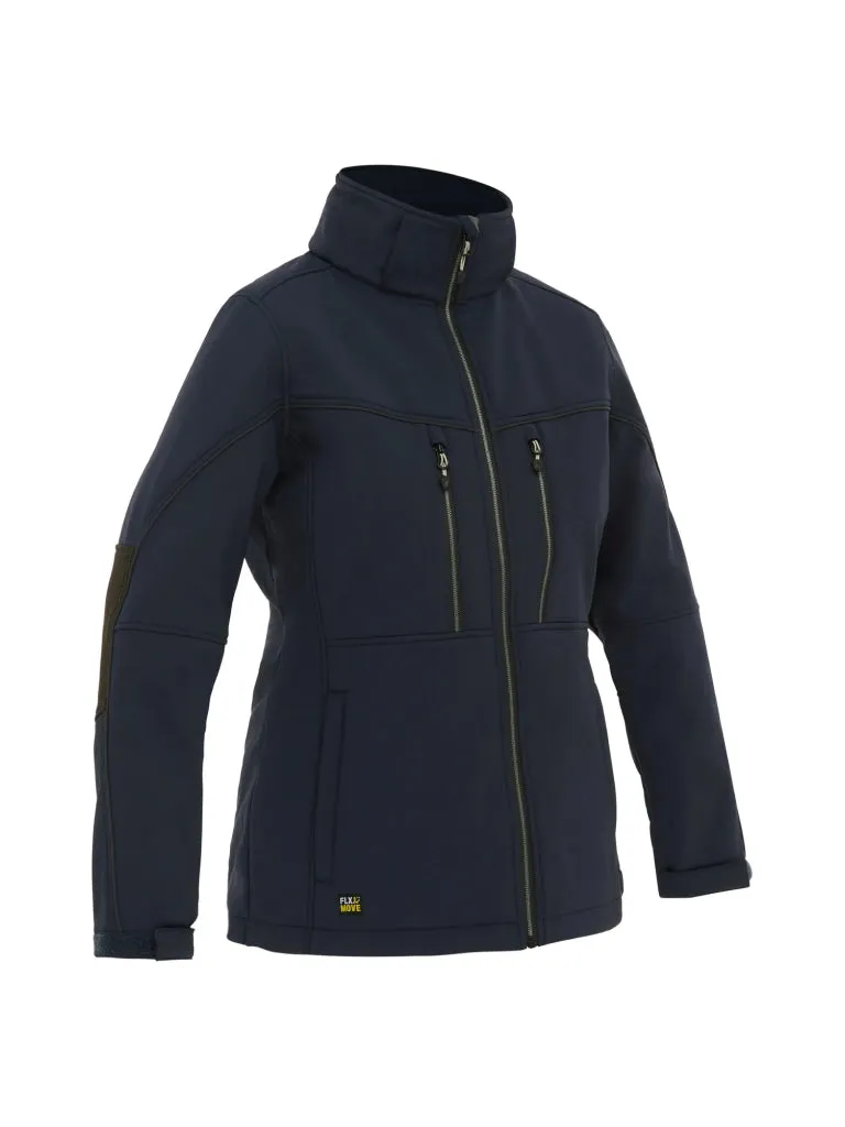 WOMEN’S FLX & MOVE HOODED SOFT SHELL JACKET