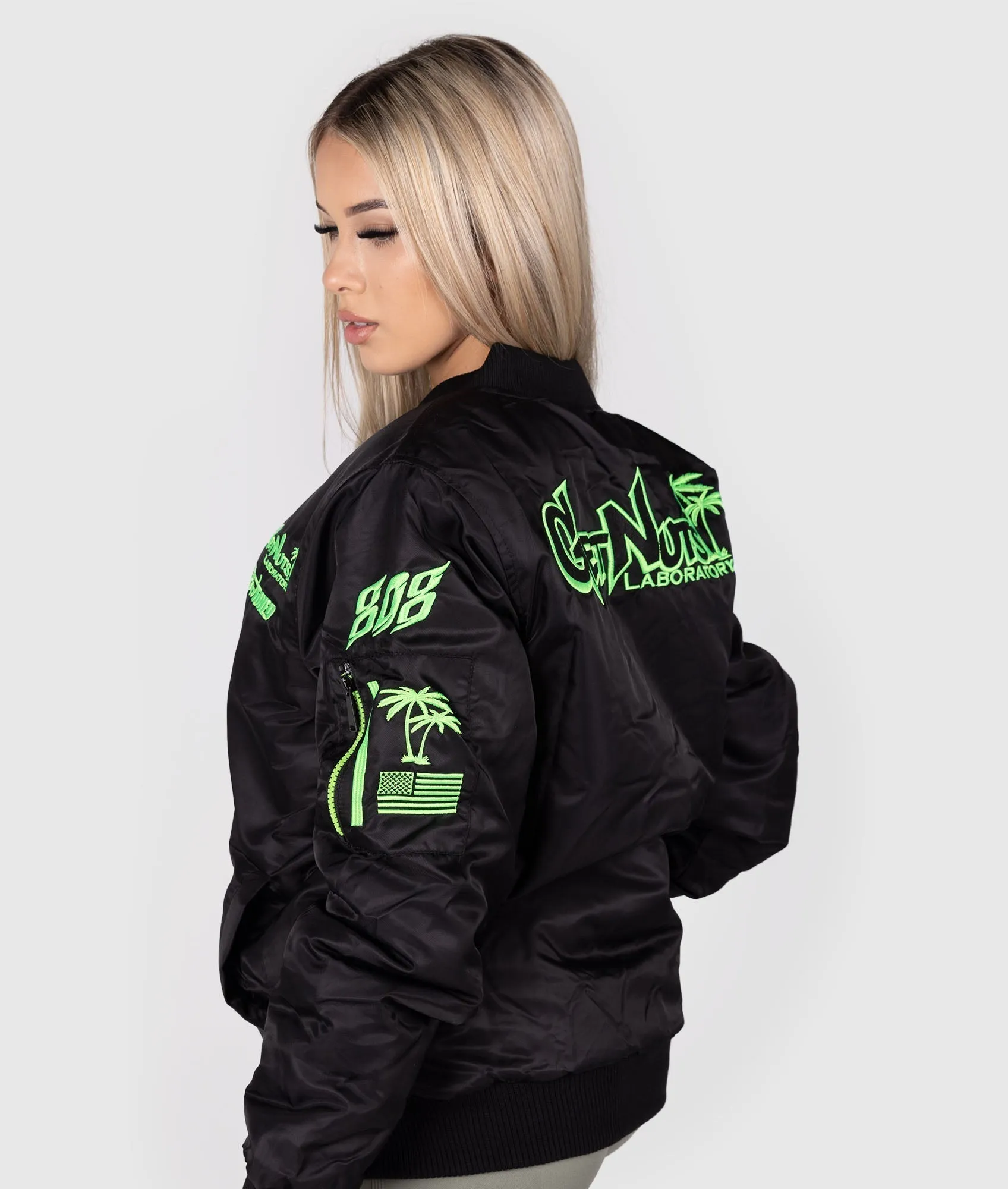 Women's Forrest Wang / Get Nuts Labs Bomber Jacket