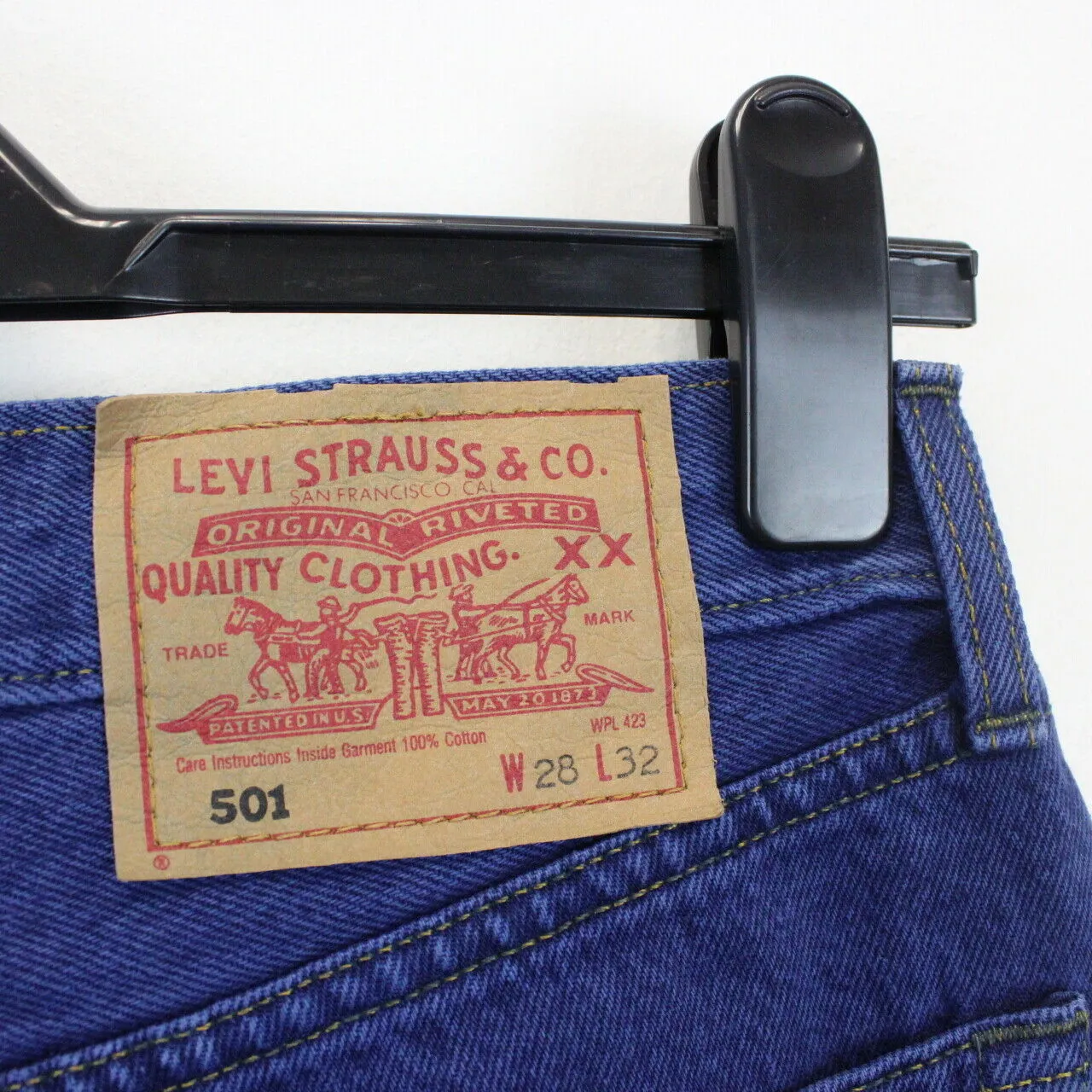 Womens LEVIS 501 Jeans Blue | W26 L32