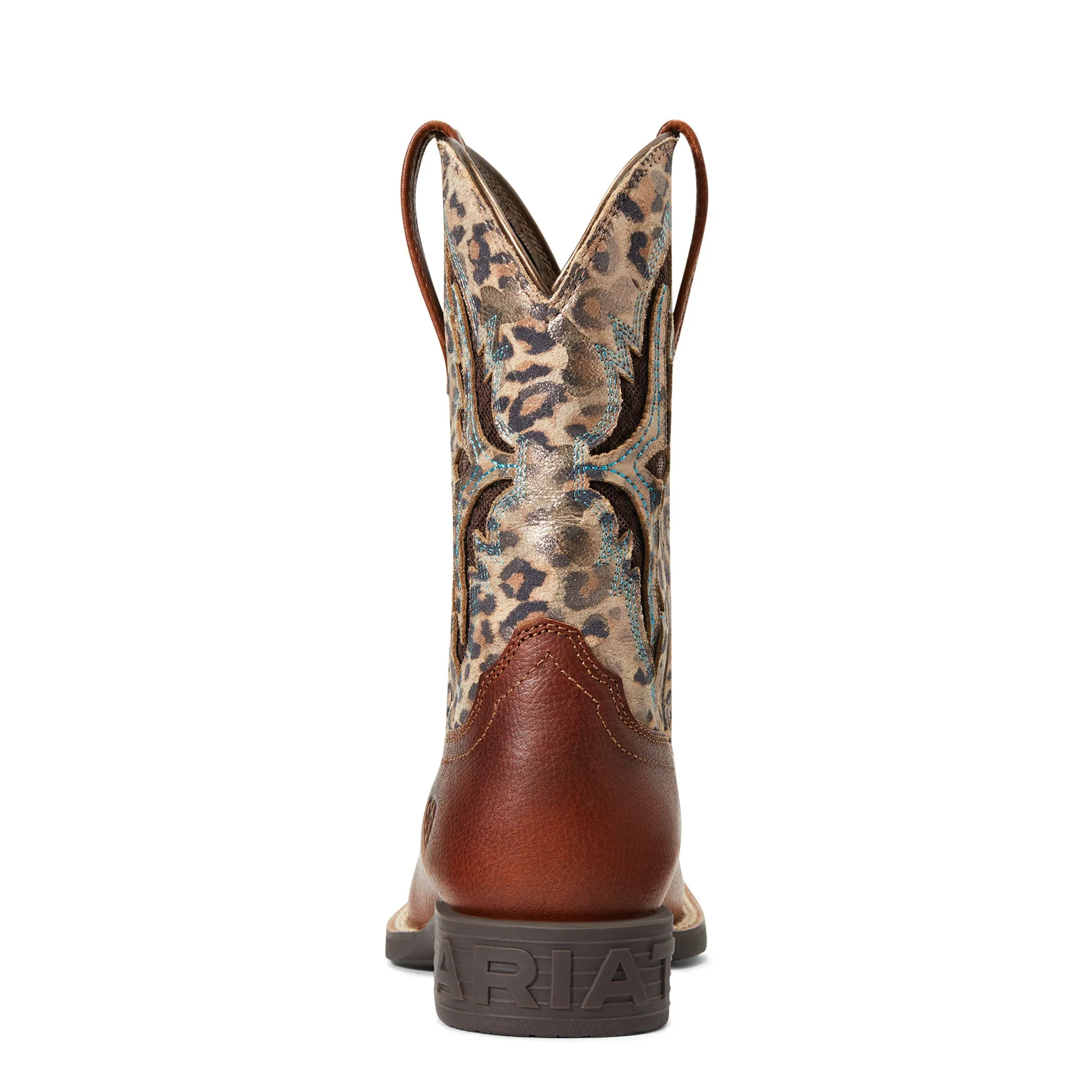 Youth Ariat VentTek Koel Leopard Western Boot #10040258-C